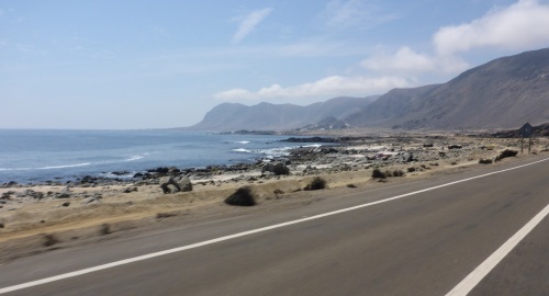 Heading north to Chañaral